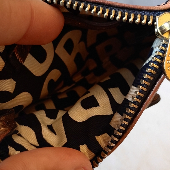 Marc Jacobs Metallic Leather Coin Purse - Picture 7 of 11